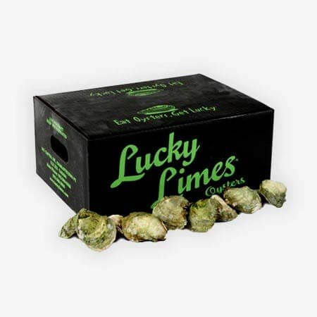 Lucky Lime Closed Oysters Box 50un