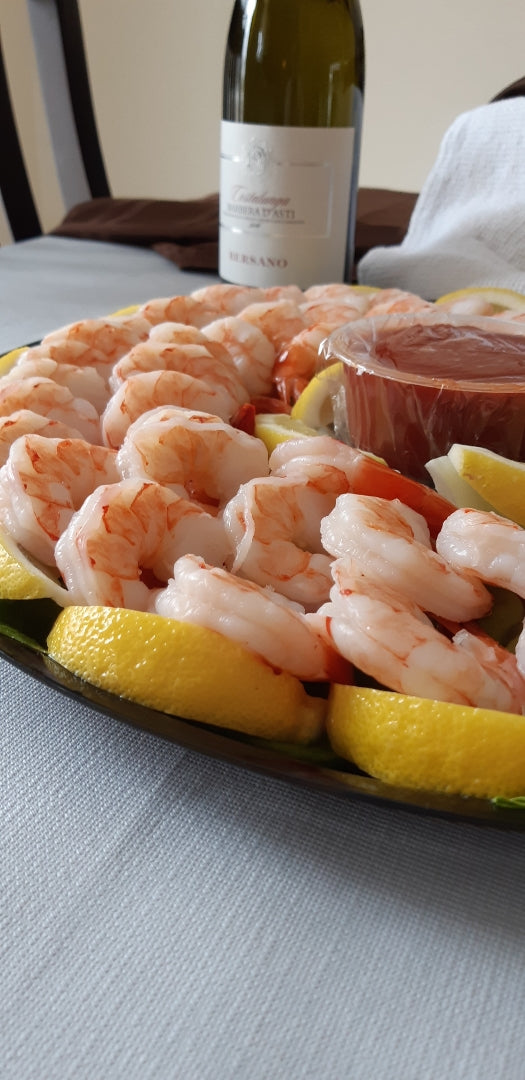 Entertaining Shrimp Cocktail Platter