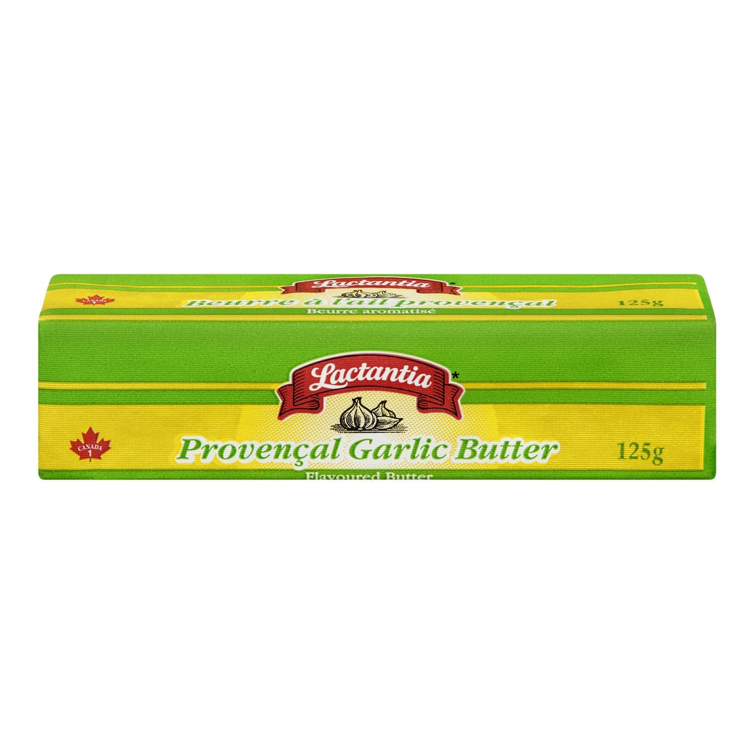 Beurre à l'ail provençal Lactantia - 125g